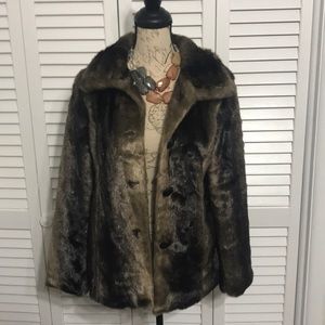 Fuda Faux Fur Rabbit Coat
